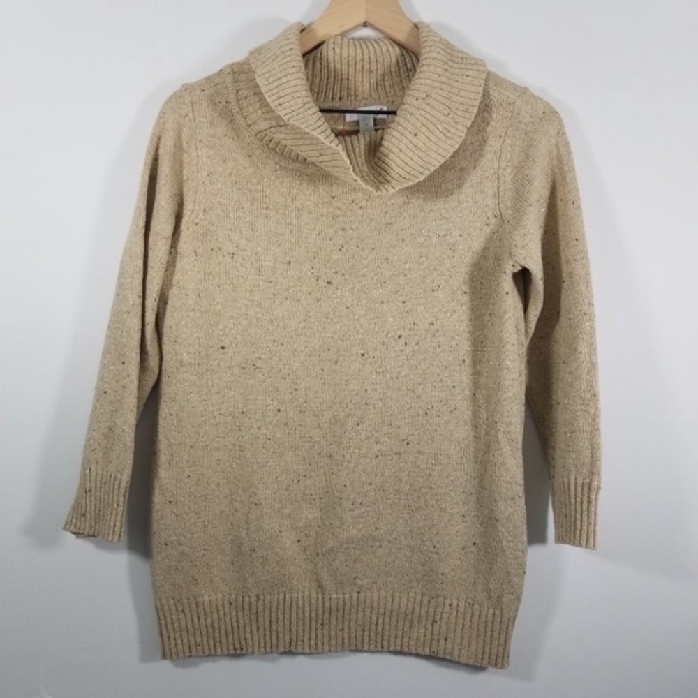 Charter Club Gold Turtleneck Sweater size M